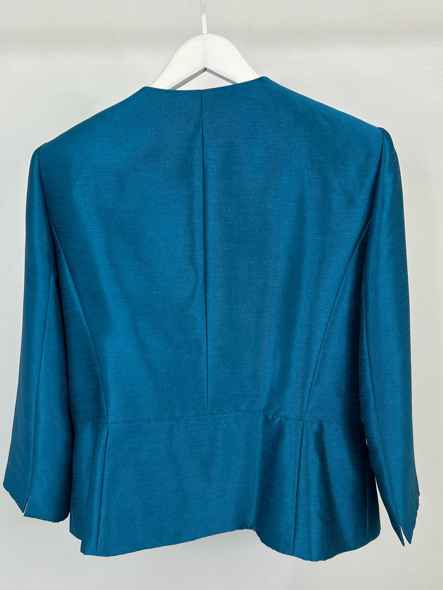 TAHARI Size 14 Blue Women Jacket