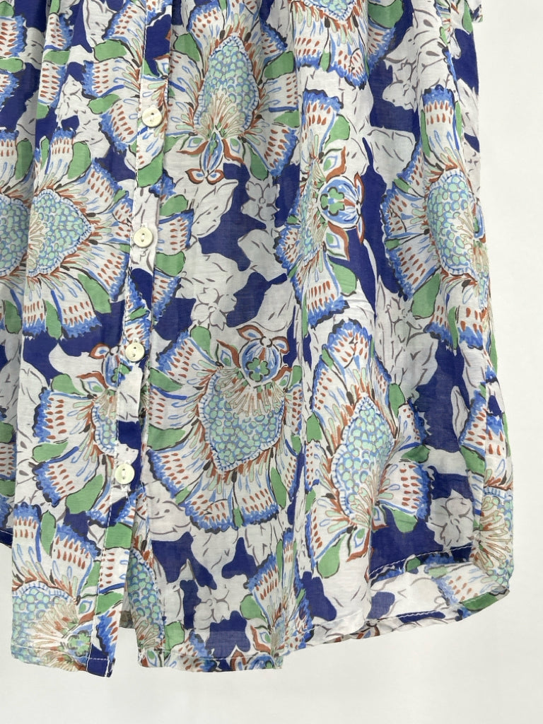 MABE Size XS/S Blue floral Women's Top