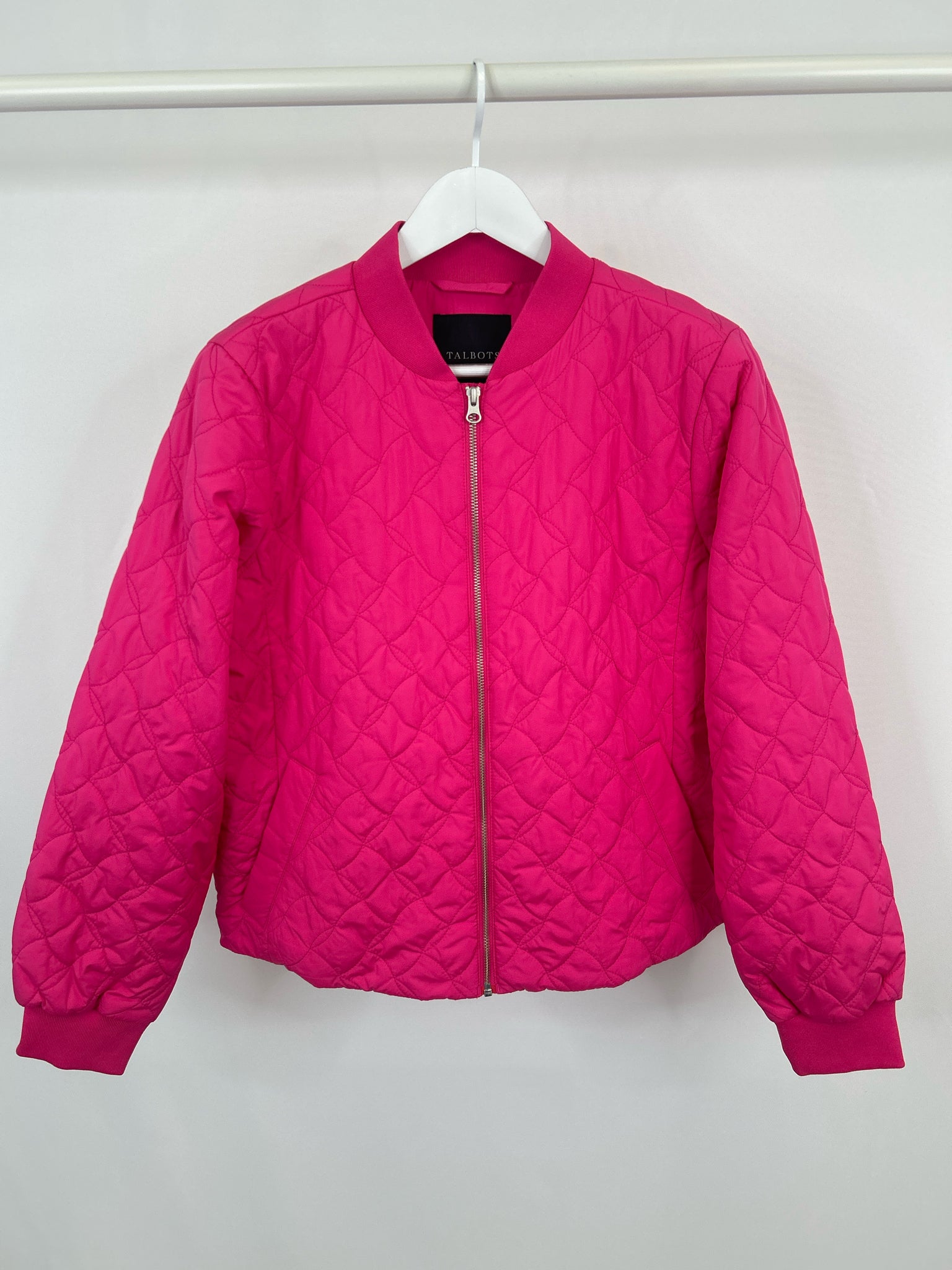 TALBOTS NWT Size L Pink Women Jacket