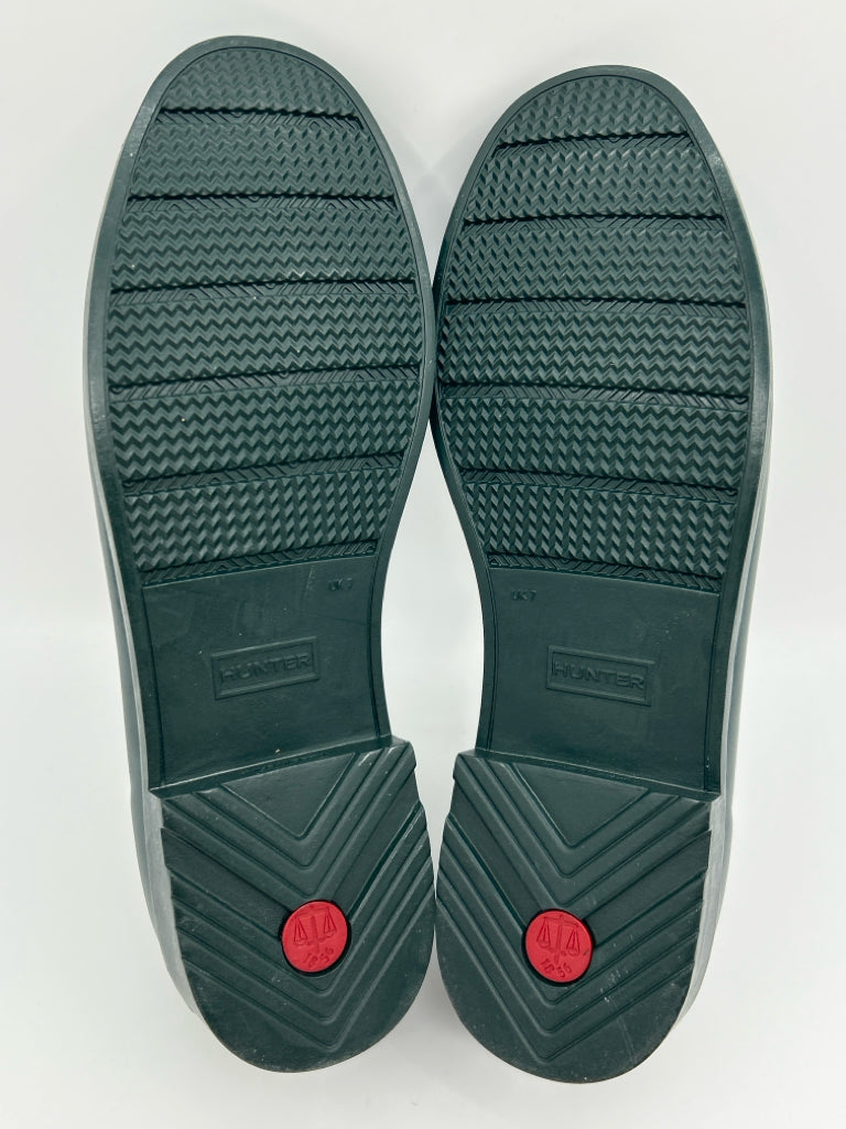 HUNTER Size 9 Pine Green Women's Loafer