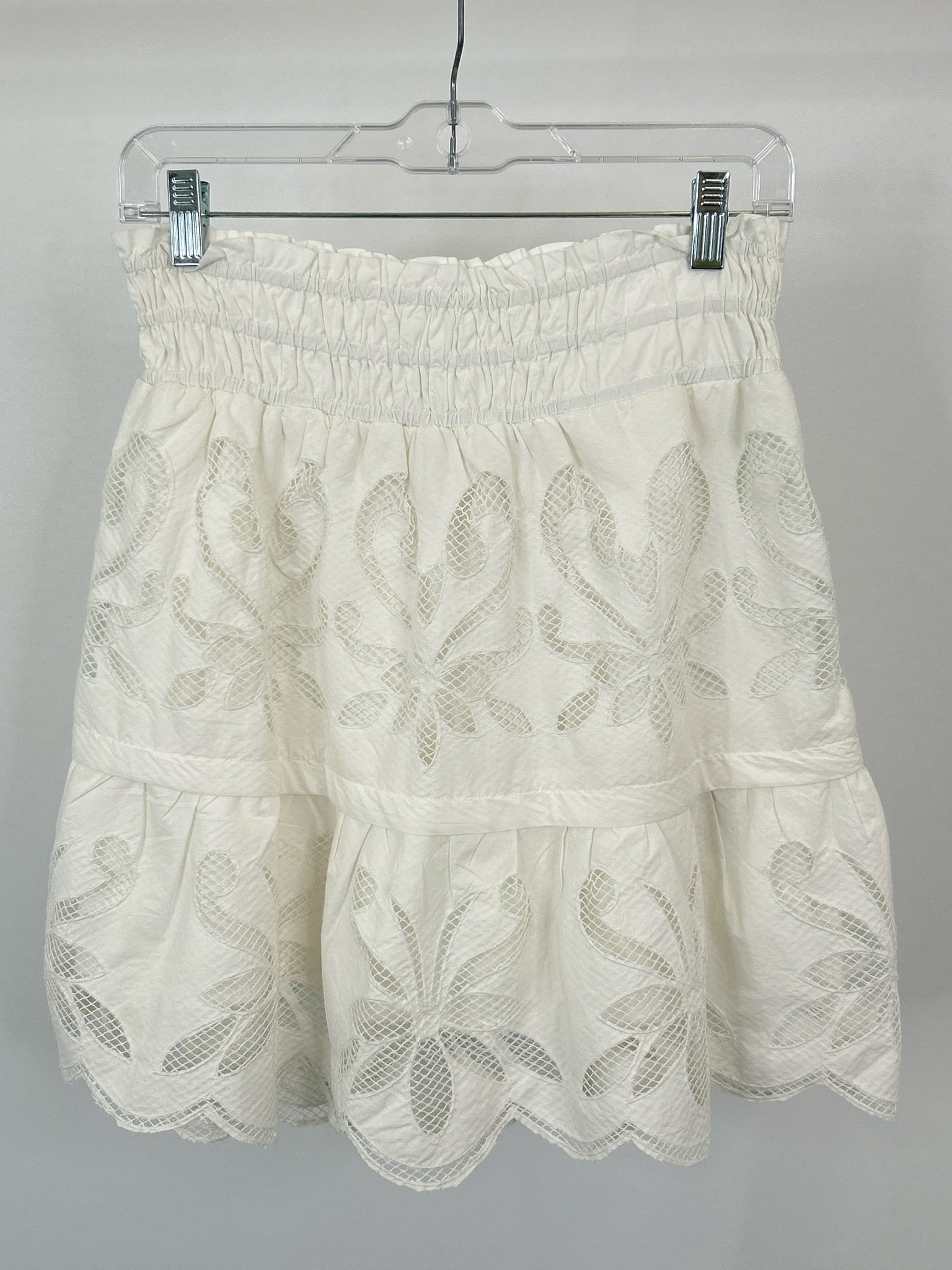 BY ANTHROPOLGIE Size S White Women's Skirt