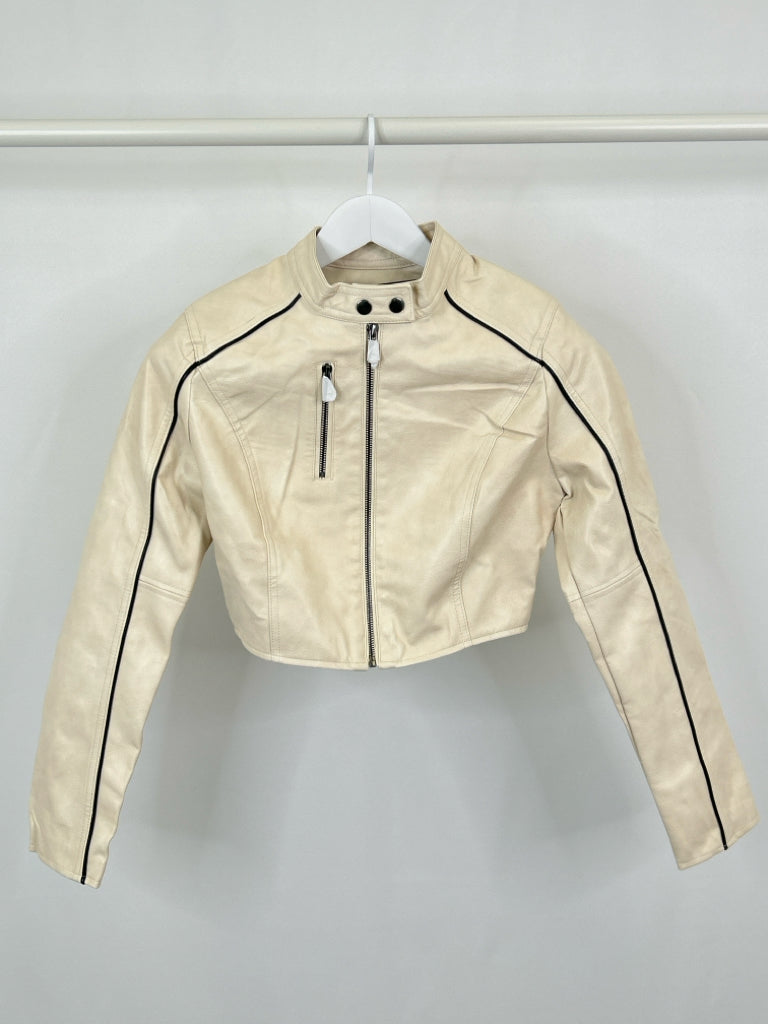 FAB'RIK Women Size S Ivory Jacket