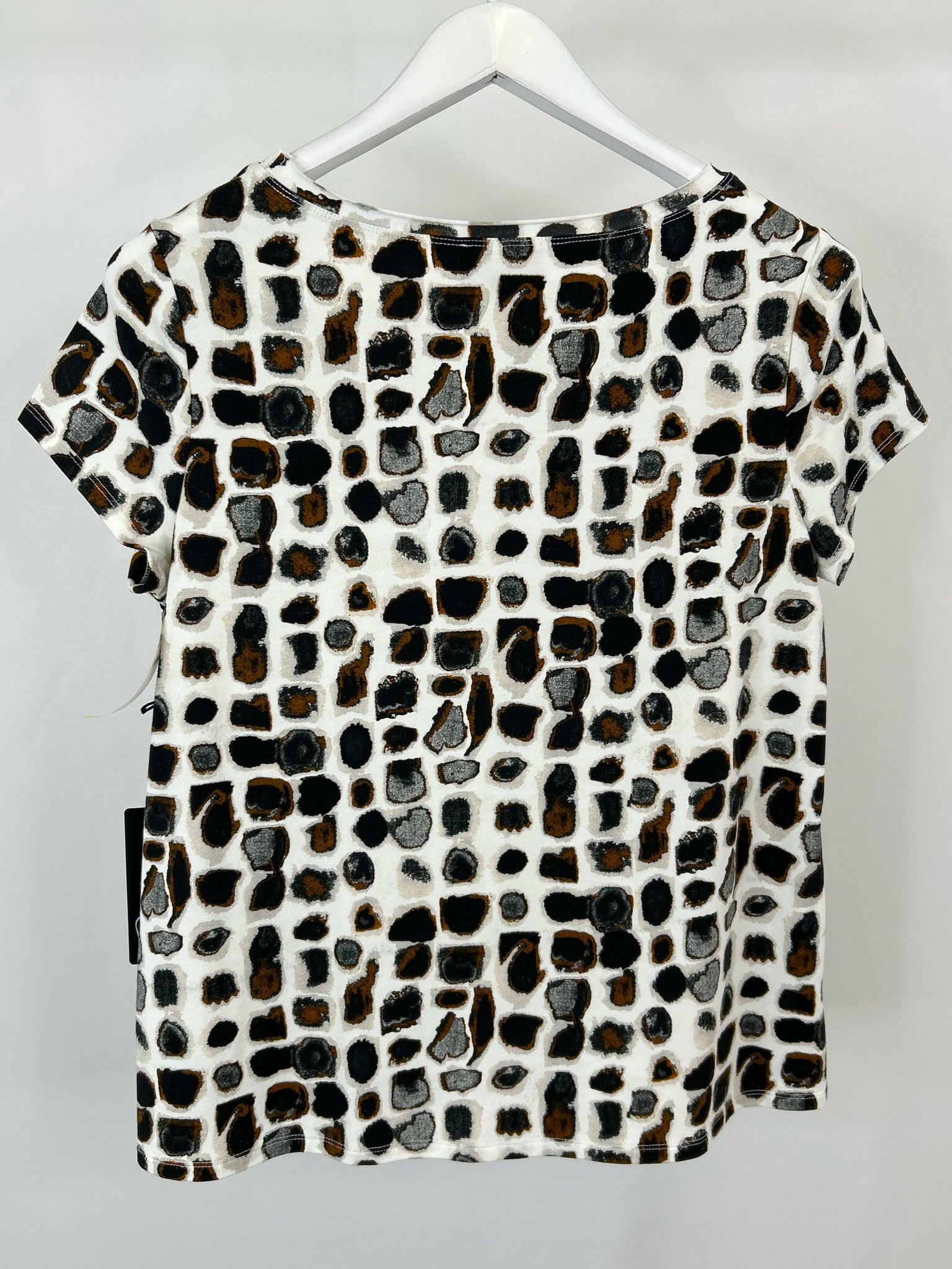 OLIVIA BY HABITAT CLOTHES Size S Brown and Black Women Top