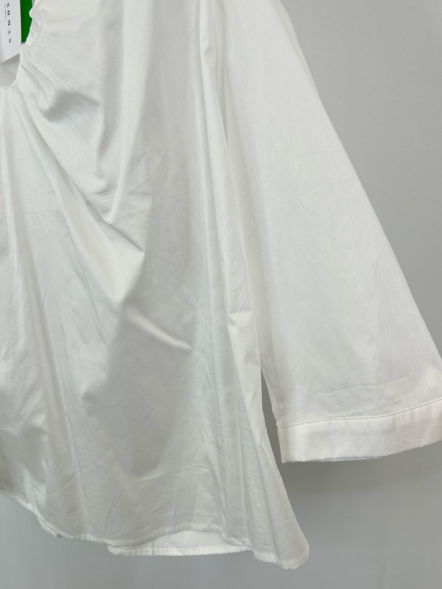 Harshman Size 1X White Women Blouse