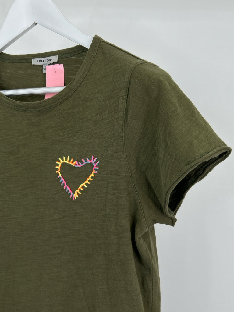LISA TODD Size M ARMY GREEN Women's Dress