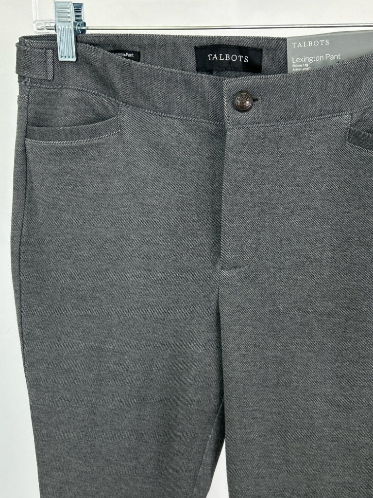 TALBOTS Women Size 6P Charcoal Pants