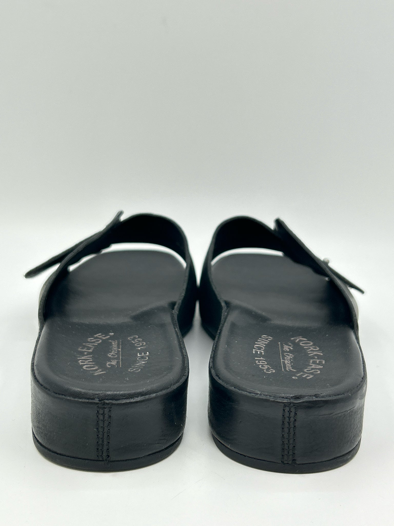 KORK EASE Size 8M Black Women Sandal