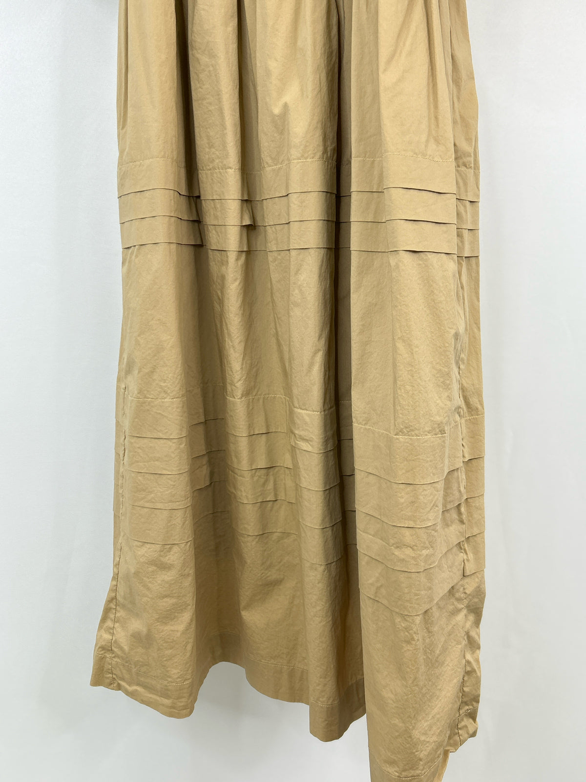 English Factory Size M Light Brown Women Dress