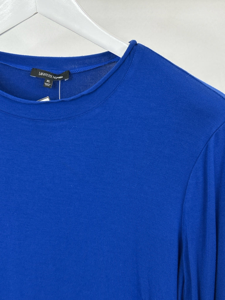 LAFAYETTE 148 Women Size XL Royal Blue Top