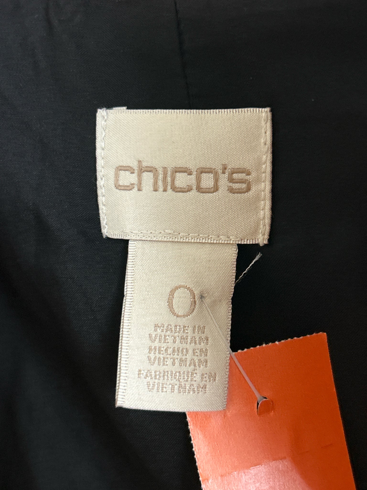 CHICO'S Size 4 Red Women Jacket