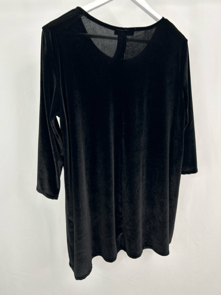 BRYN WALKER Women Size S Black Tunic