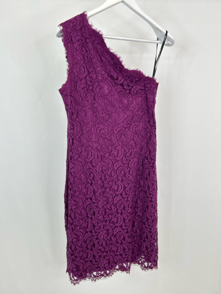 TADASHI SHOJI Size M/L MAGENTA Women's Dress