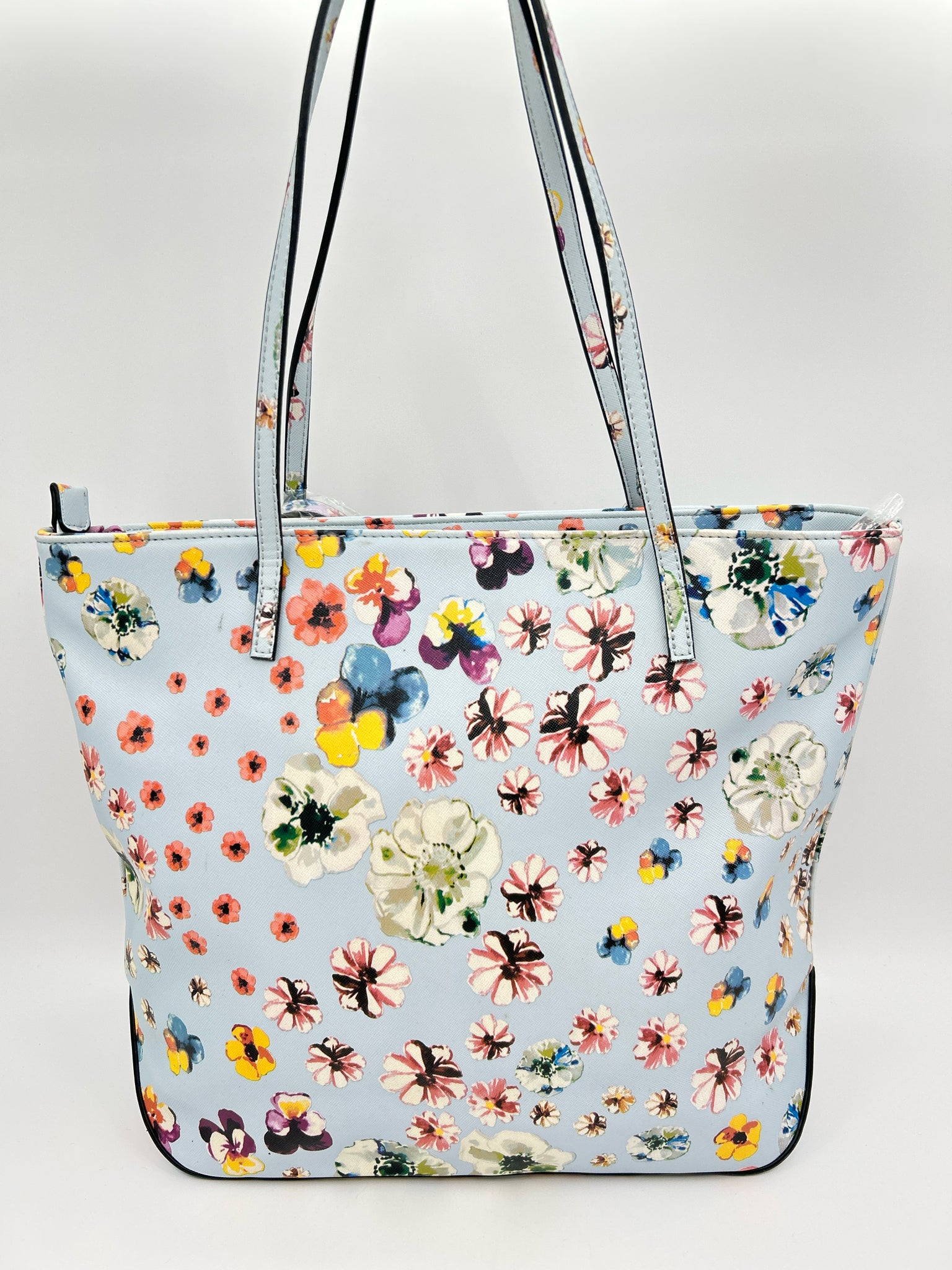 NINE WEST Blue floral Women's Tote