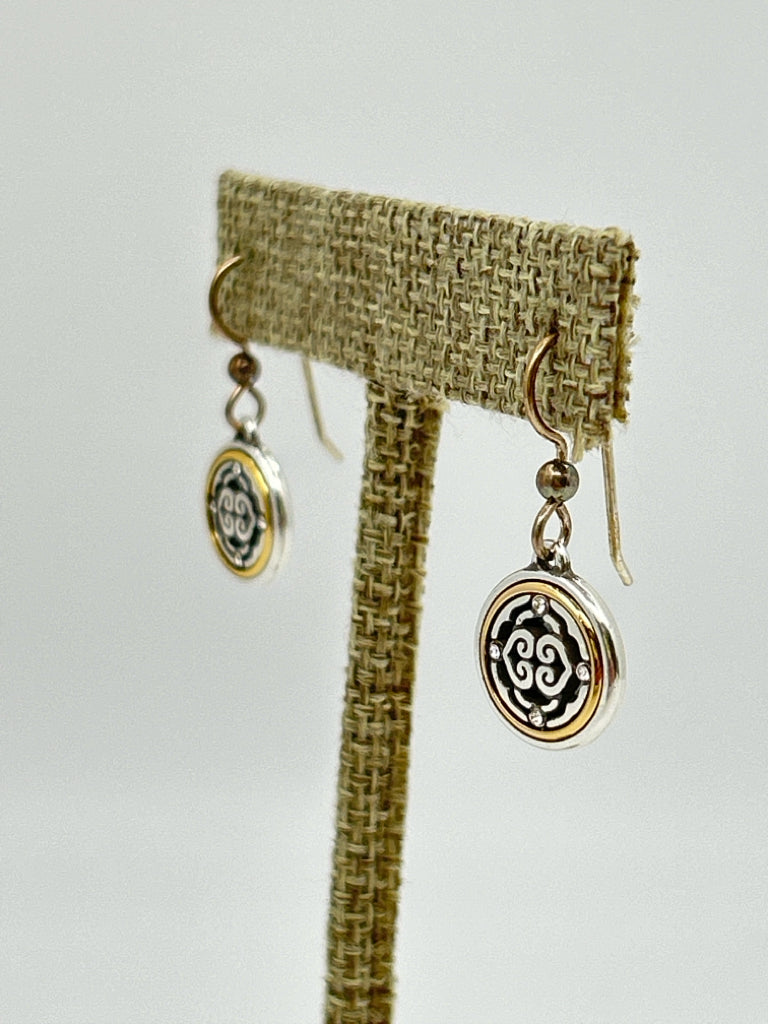 BRIGHTON Silver and Gold Women's Earrings