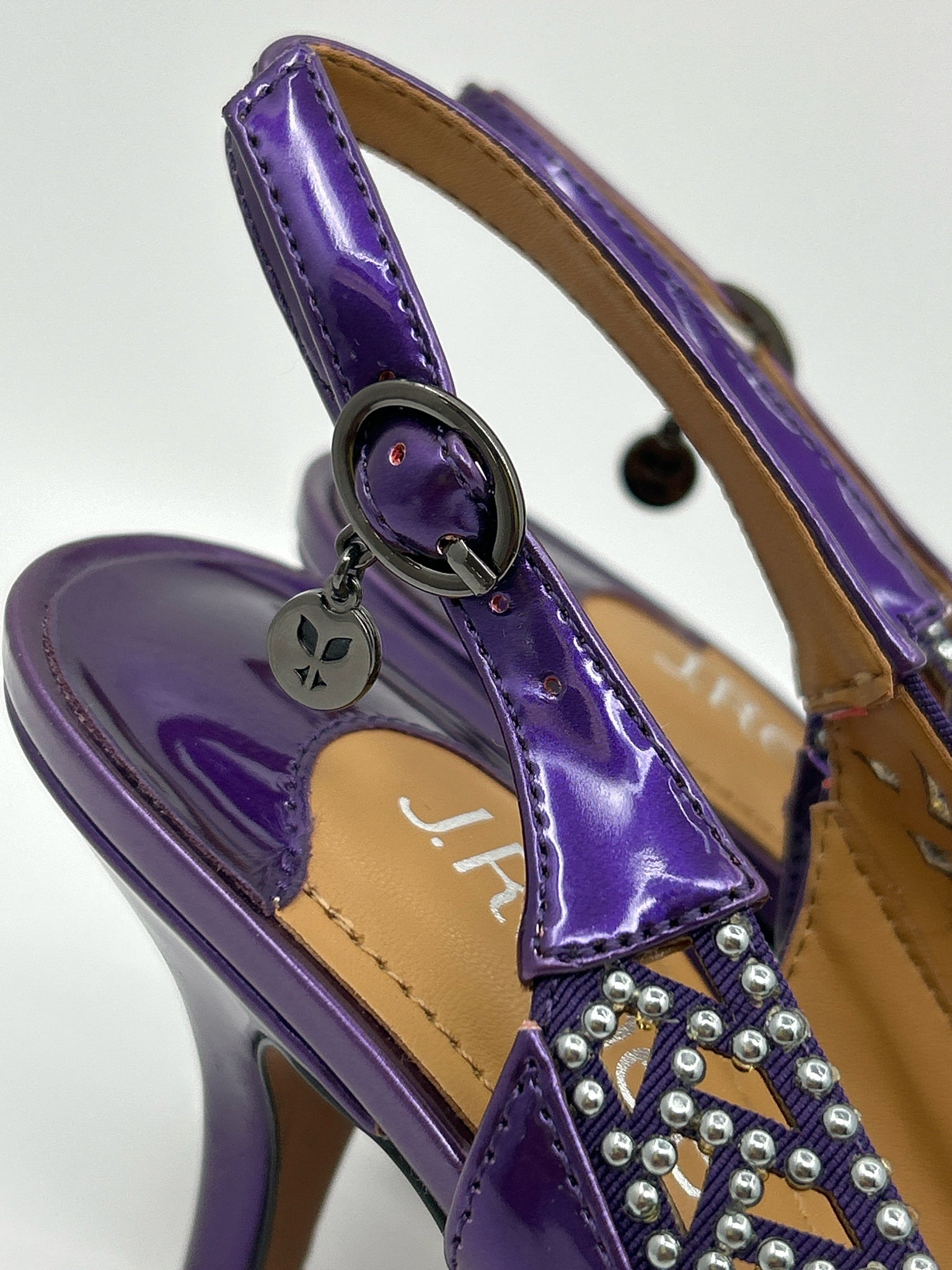J. RENEE Size 7.5M Purple Women Pumps NIB