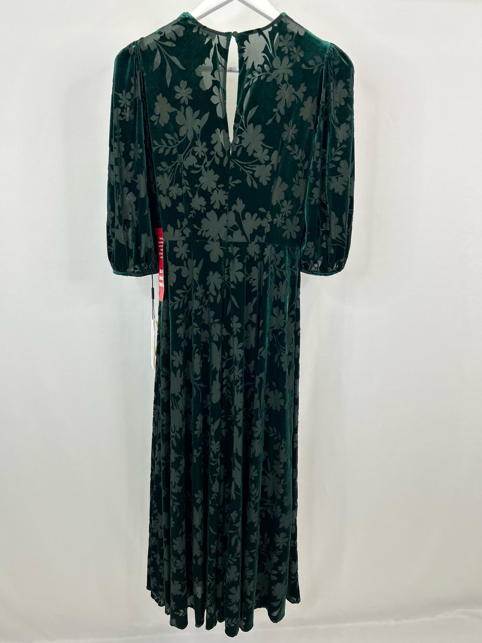CALVIN KLEIN Size 4 Green Print Women Dress