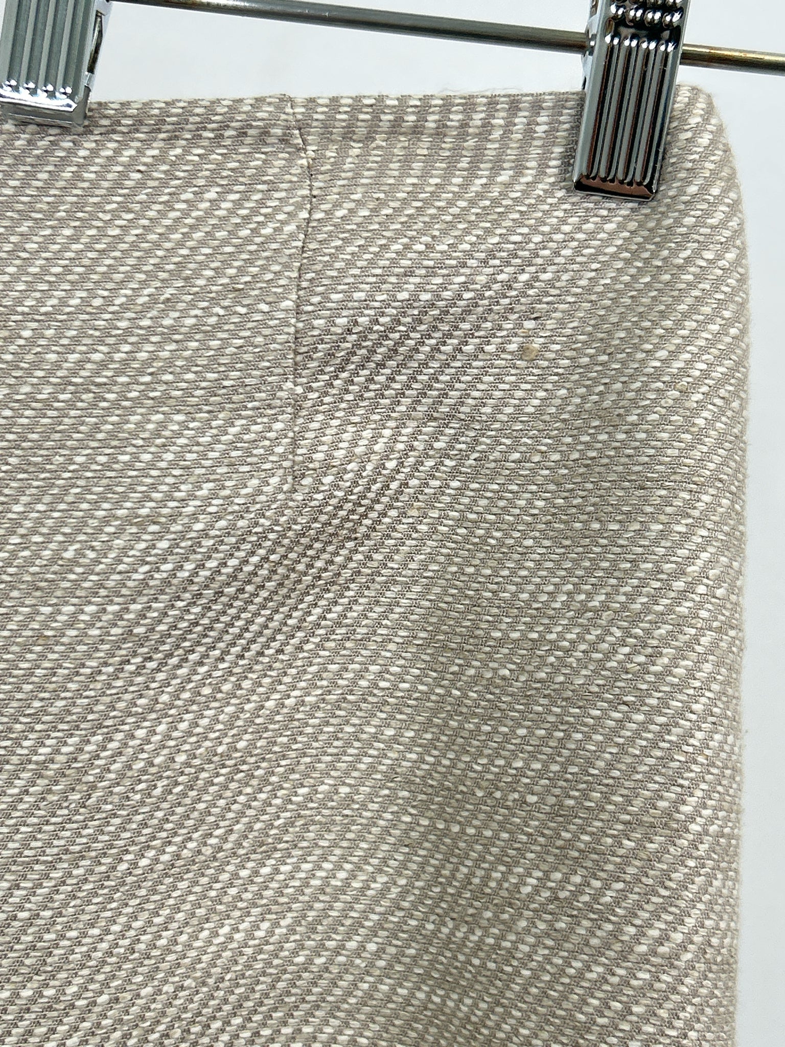 ANTONIO MELANI Size 10 Beige Women Skirt