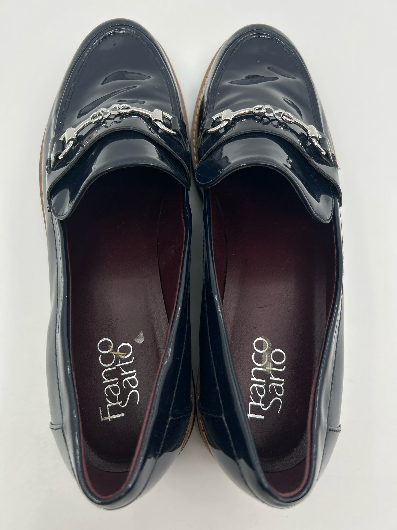 FRANCO SARTO NWOB Size 10M Navy Women Loafer