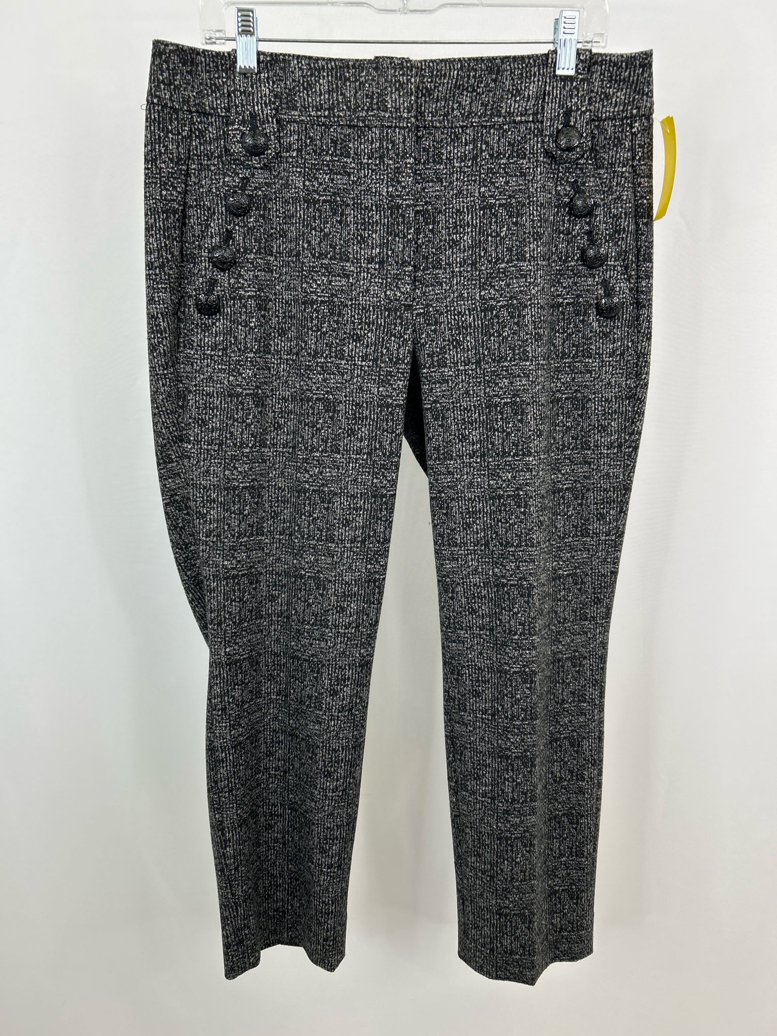 White House Black Market Size 12 GREY PRINT Women Pants
