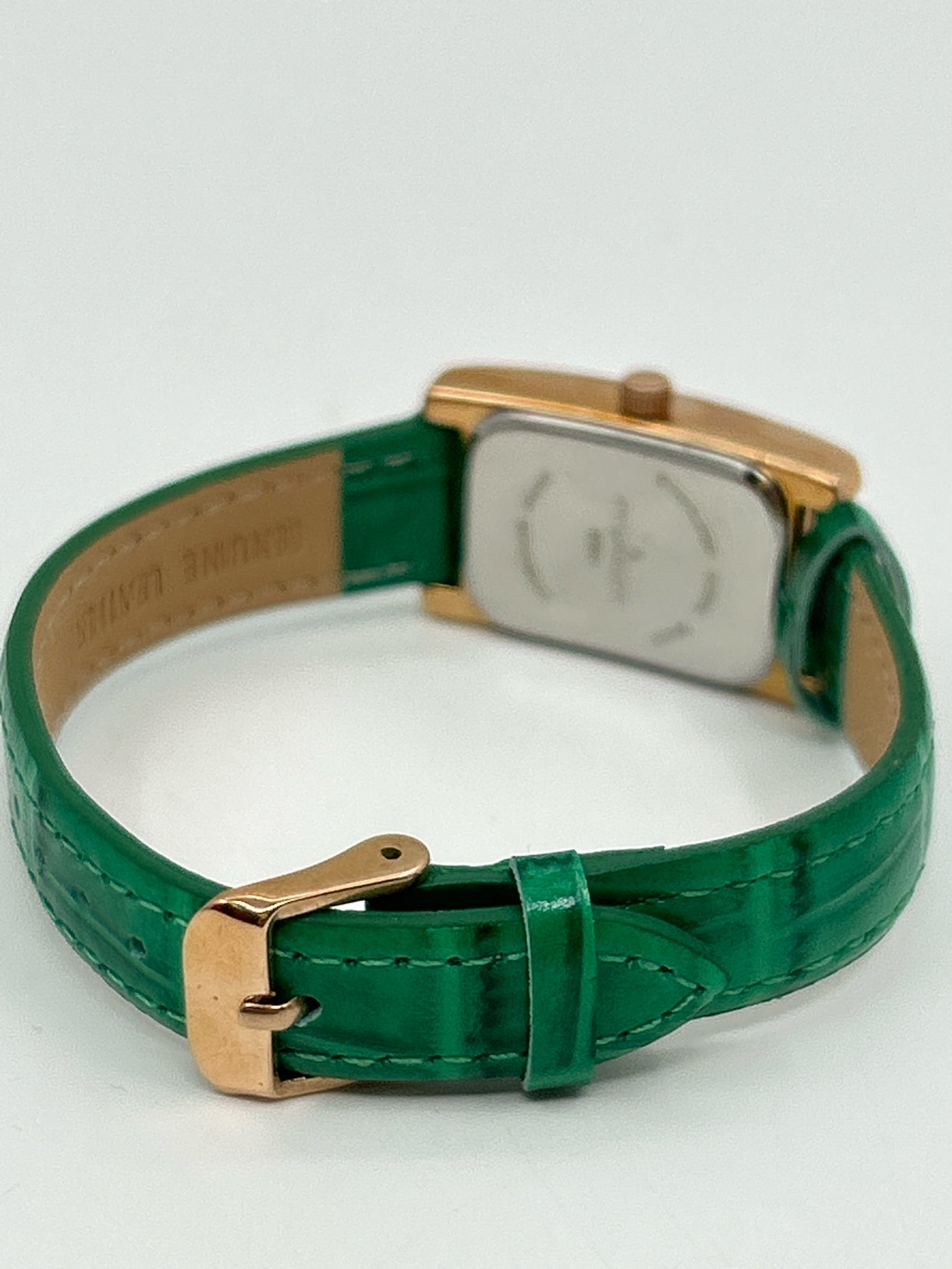PEUGEOT GOLD AND GREEN Watch