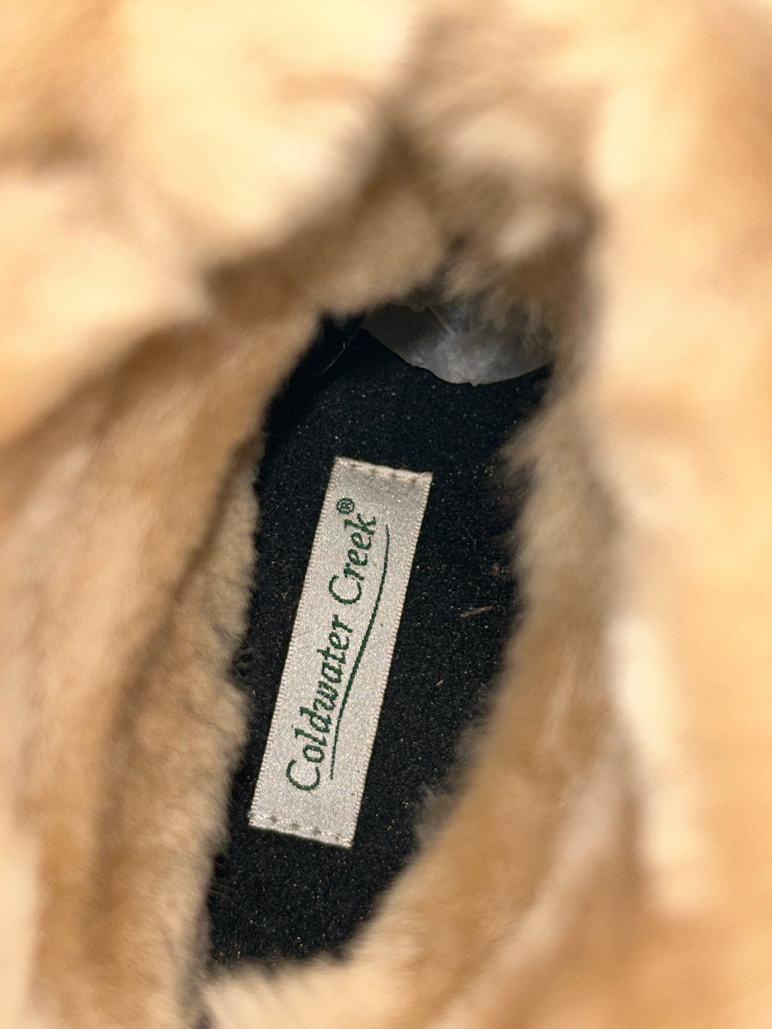 COLDWATER CREEK Size 6.5 Tan Women Boots