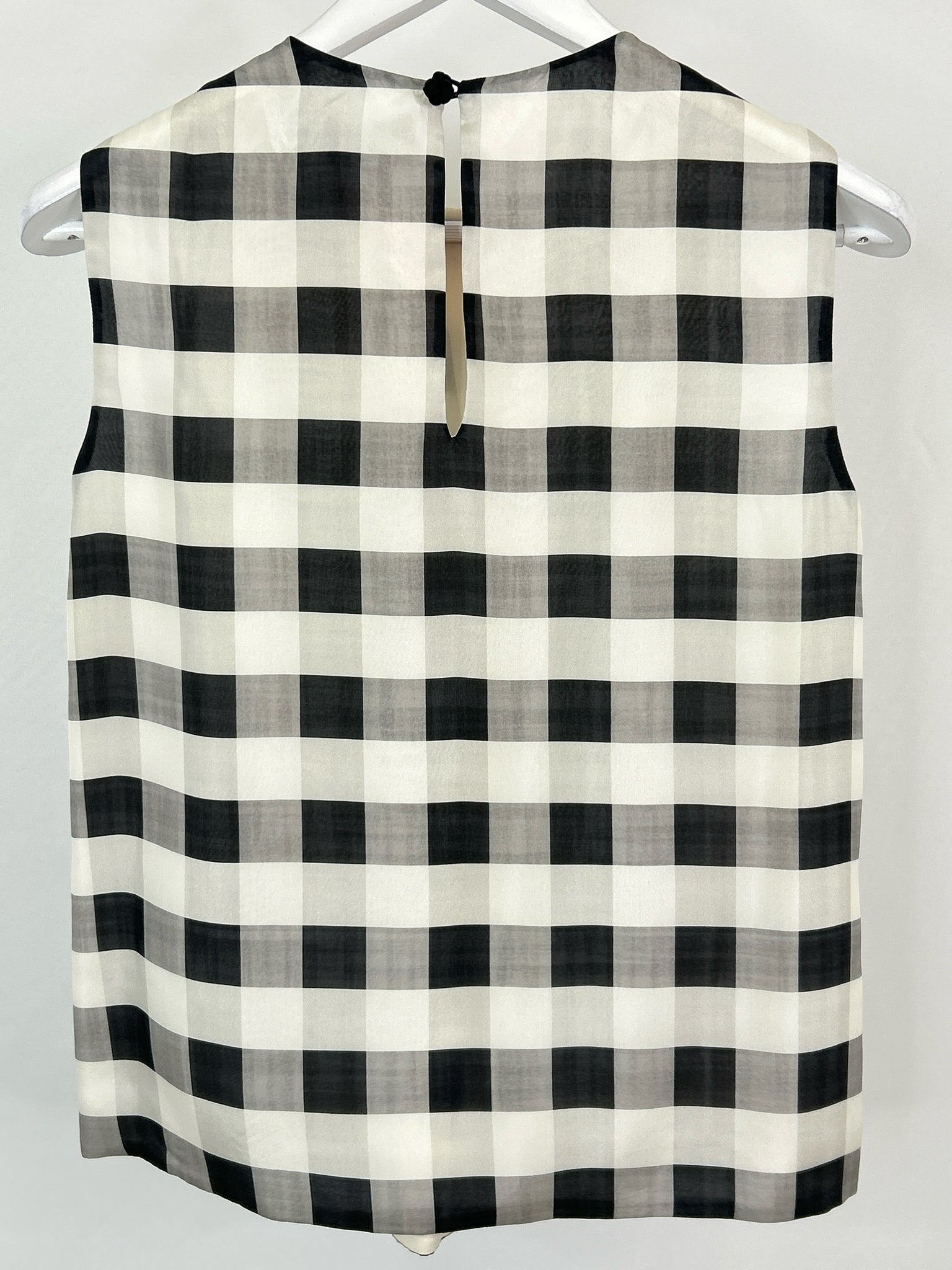 GIORGIO ARMANI Size 38/6 Black & White Women Top