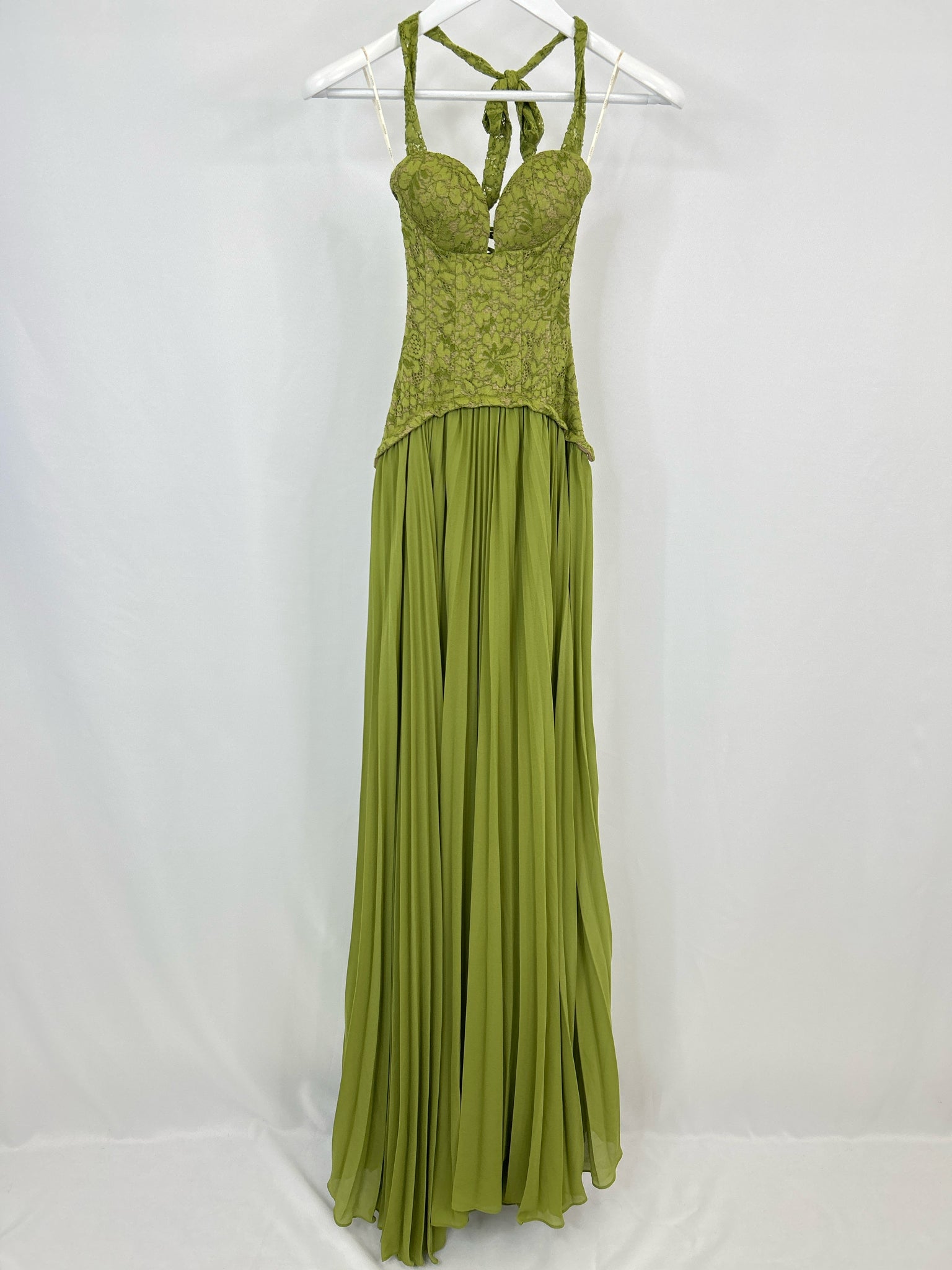 FENITY Size XS Green Women Dress