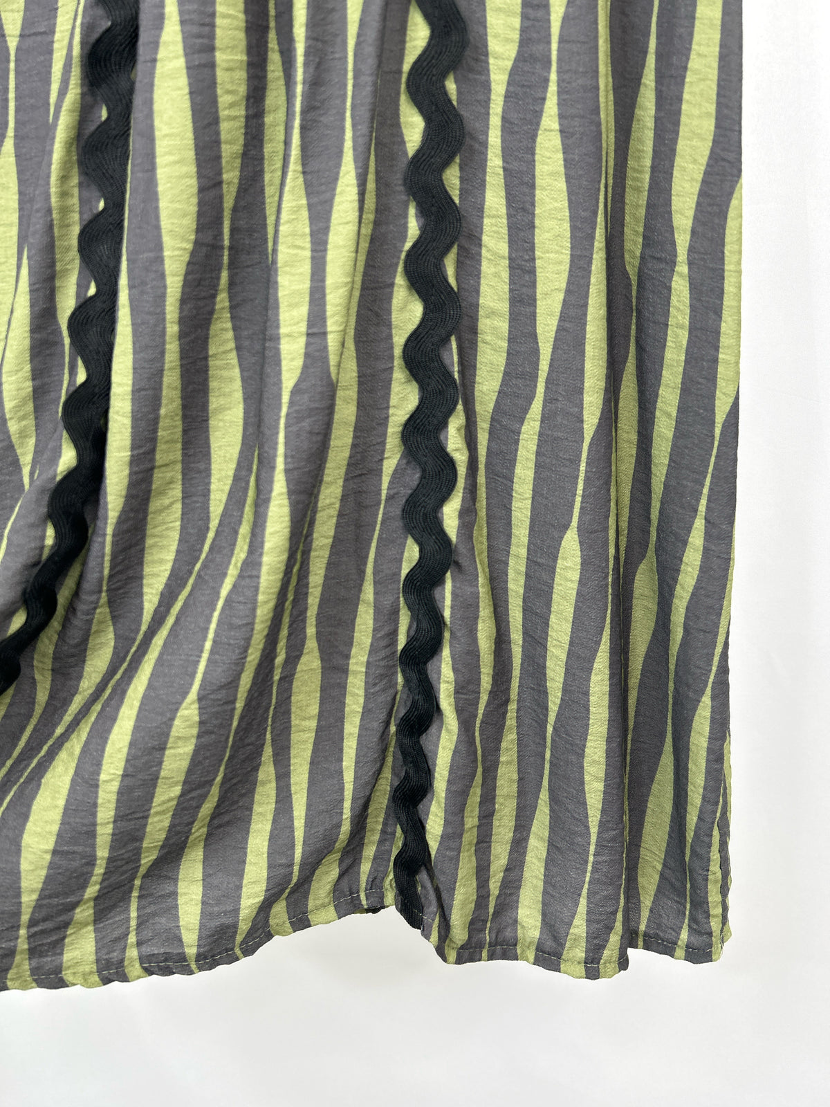 Albano's Size S GREEN AND BLACK Women Dress
