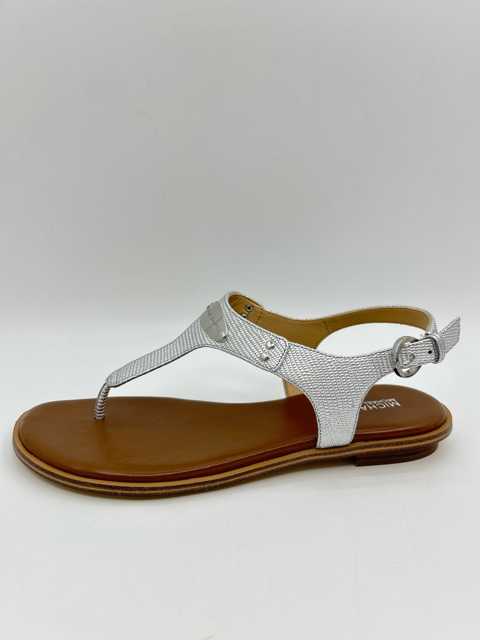 MICHAEL MICHAEL KORS Size 8M Silver Women Sandal