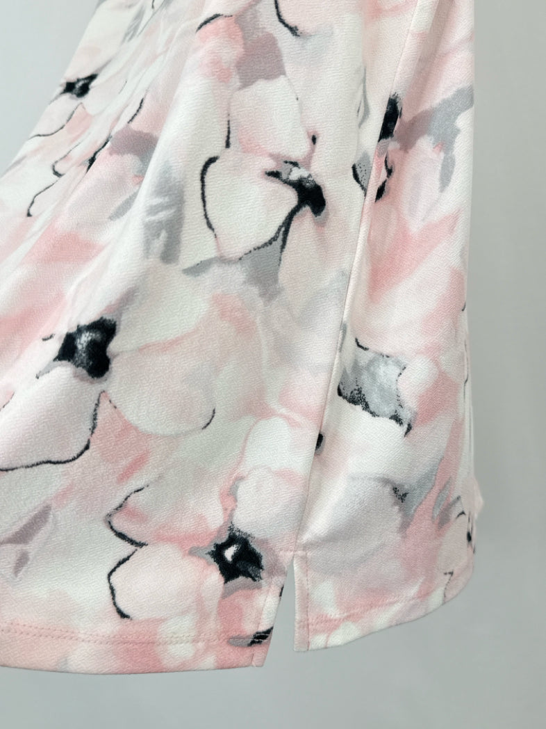 KASPER Size 1X PINK AND WHITE Women 2-piece Set