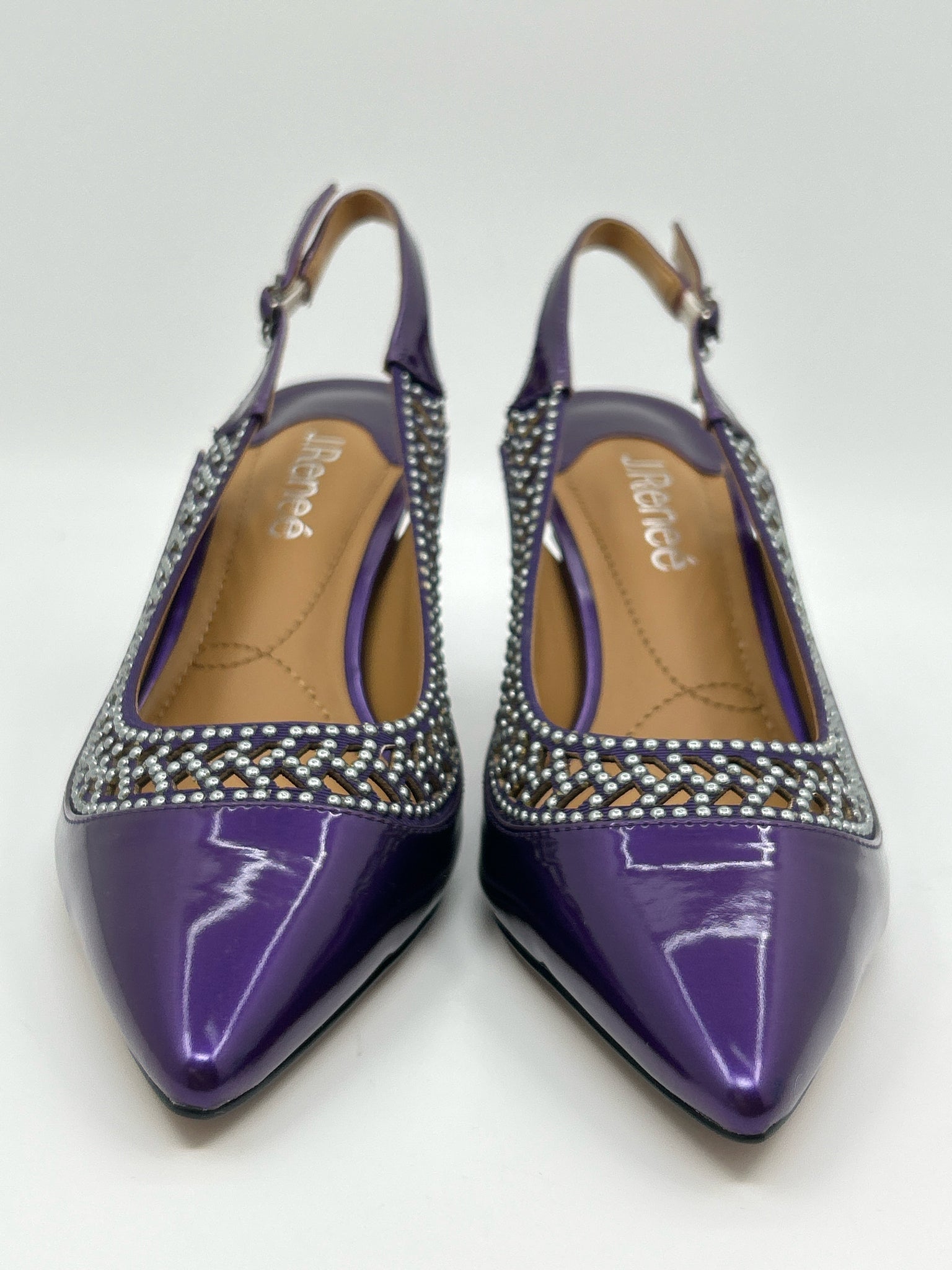 J. RENEE Size 7.5M Purple Women Pumps NIB