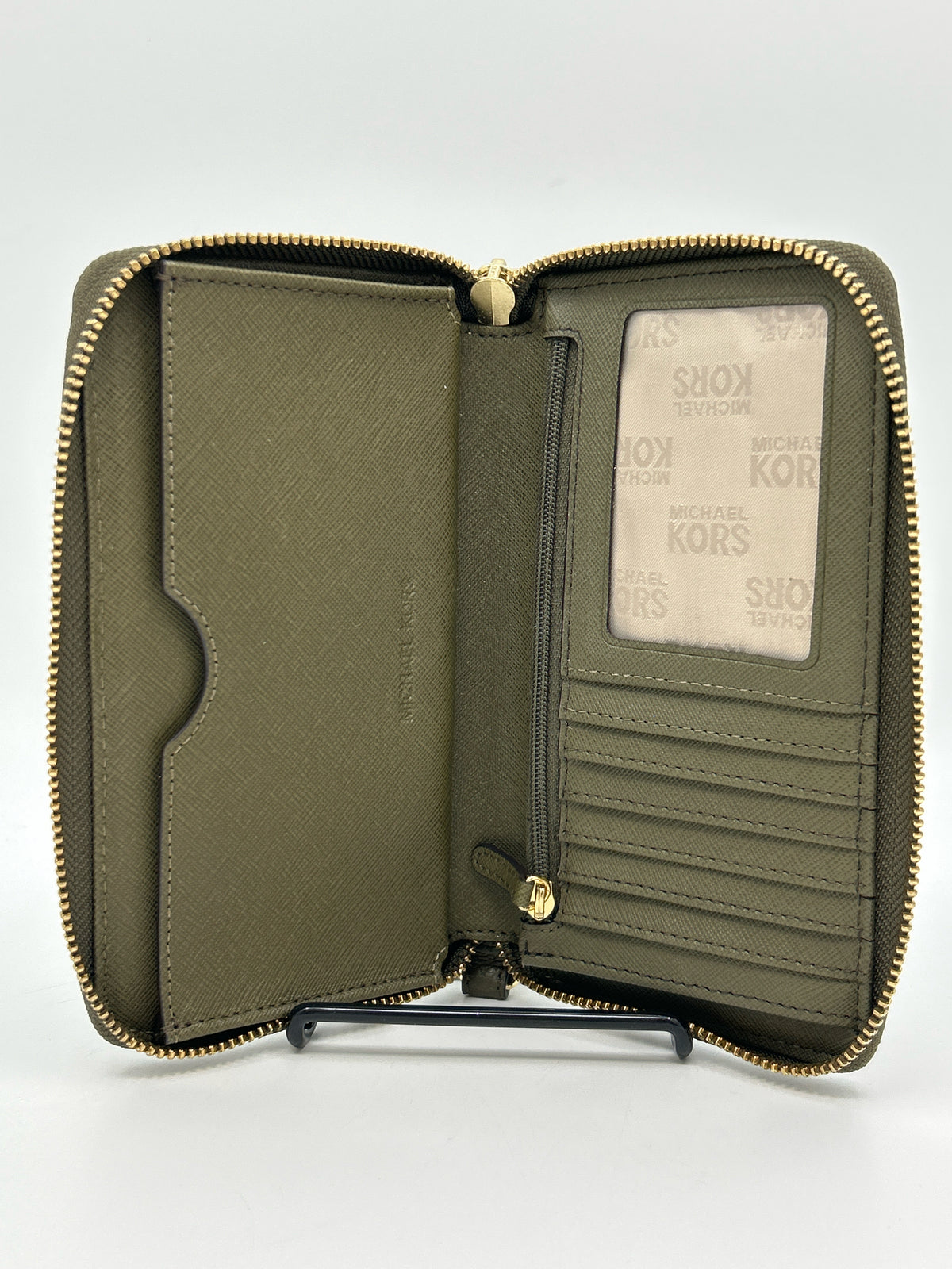 MICHAEL KORS Green Women Wallet