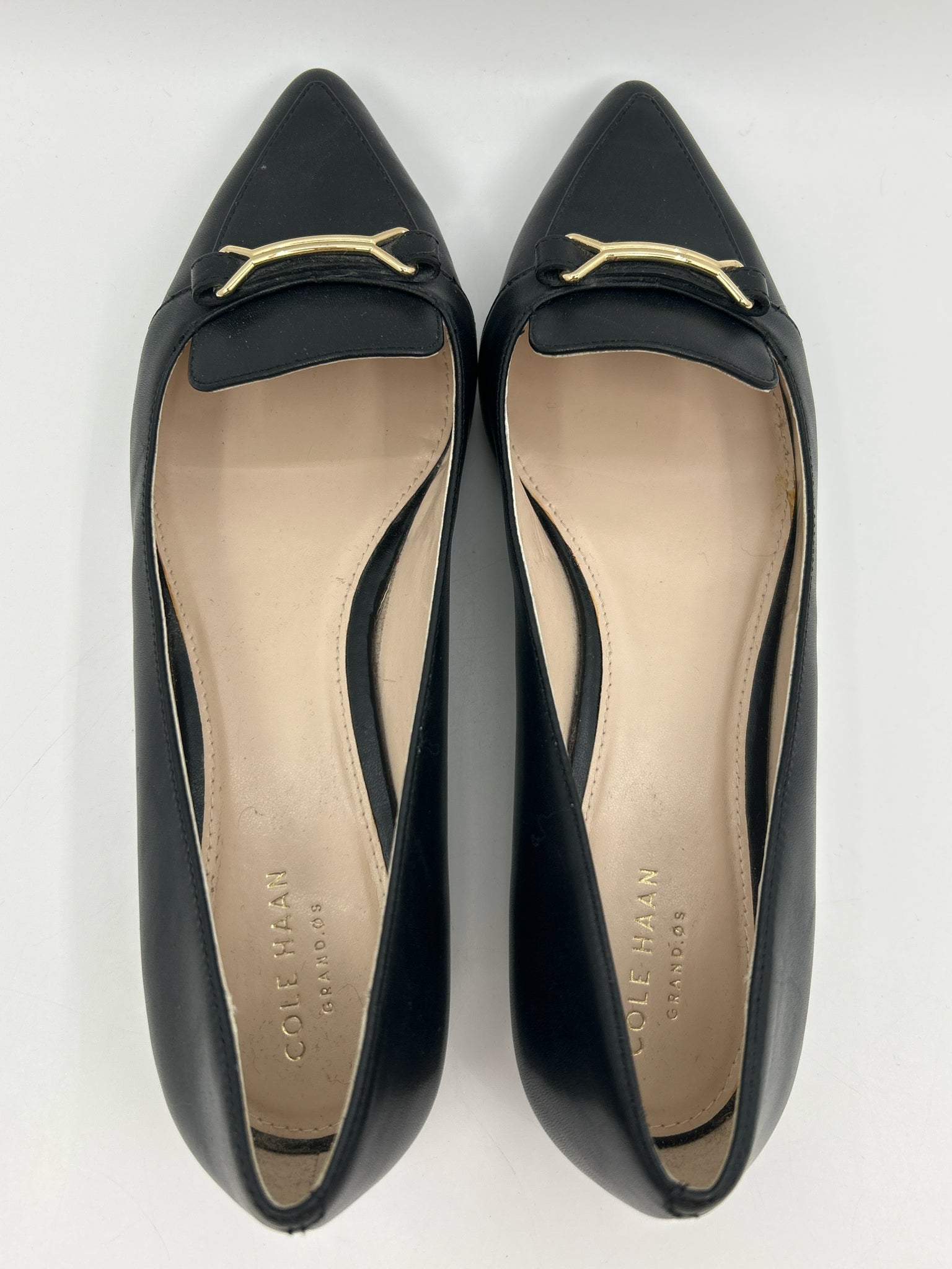 COLE HAAN Size 10B Black Women Flats