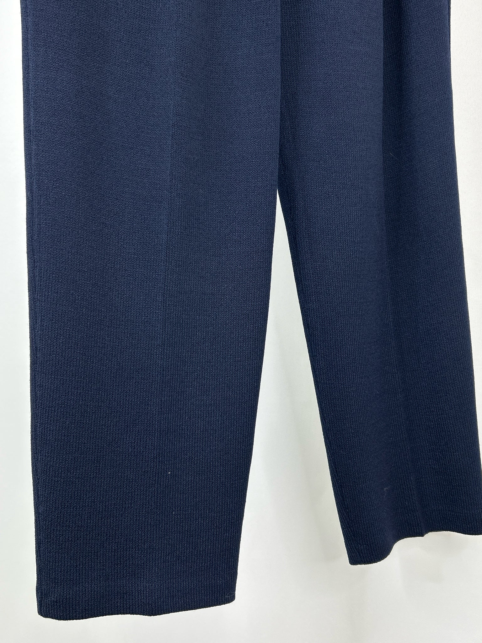 ST JOHN BASICS Size 8 Navy Women Pants