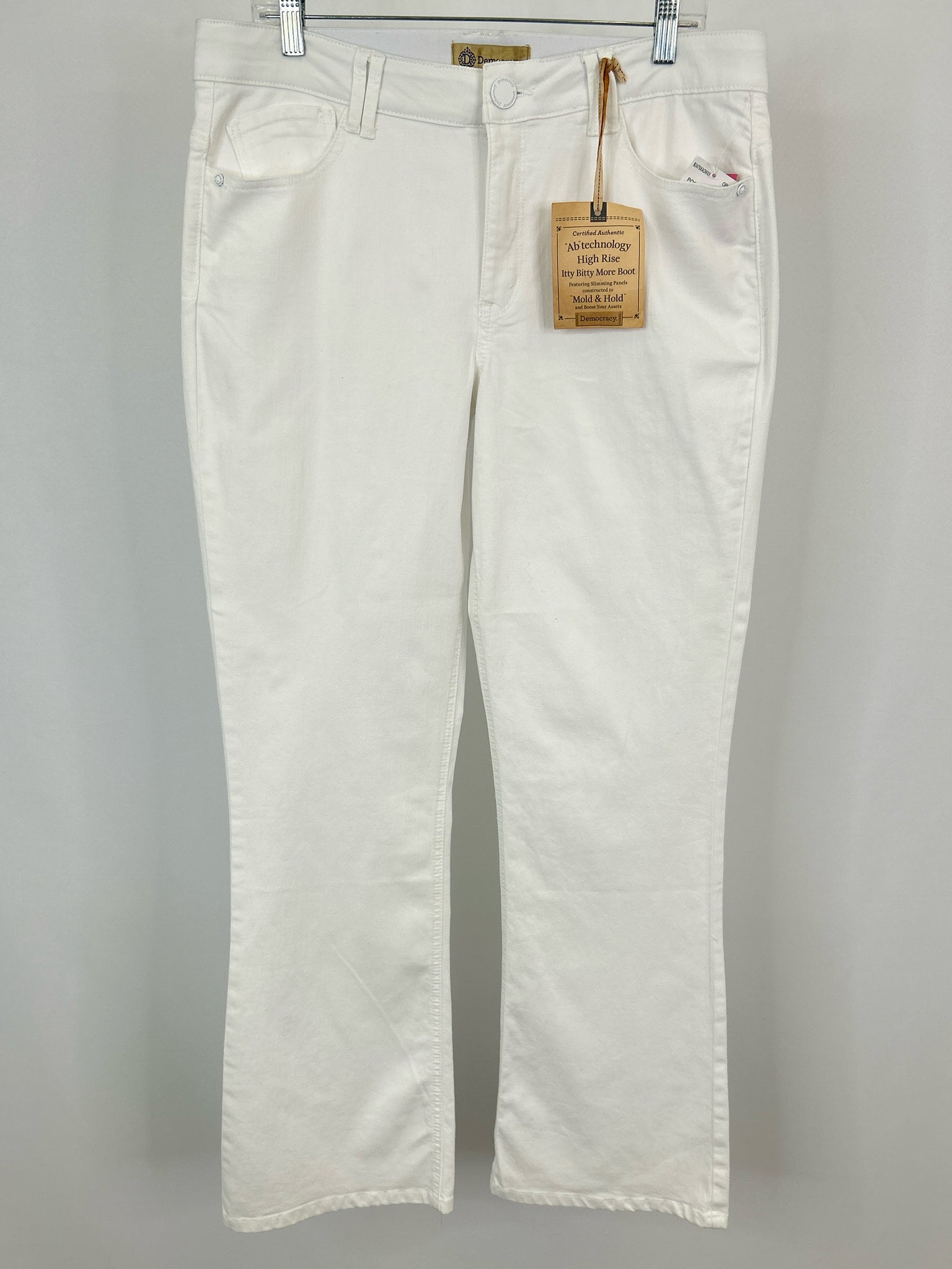 DEMOCRACY Size 14 white denim Women jeans
