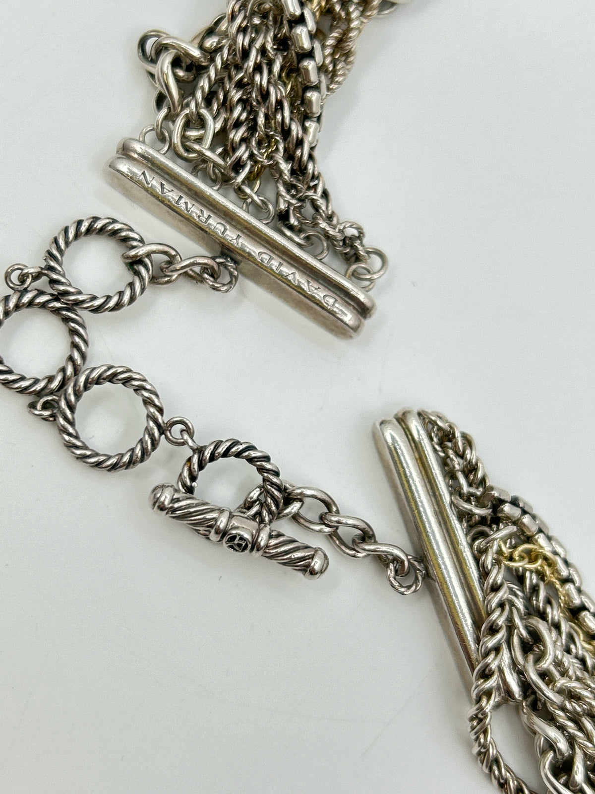 DAVID YURMAN SILVER & GOLD Necklace