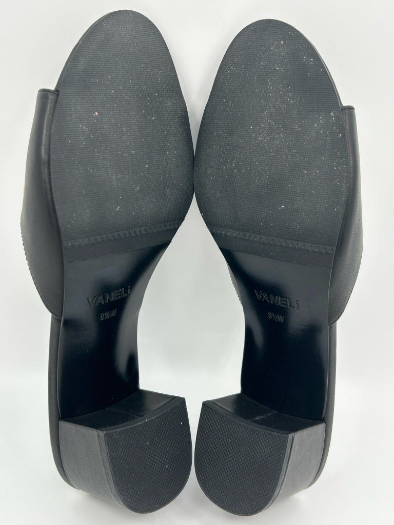 VANELI Size 8.5W Black Oksana Women's Sandal