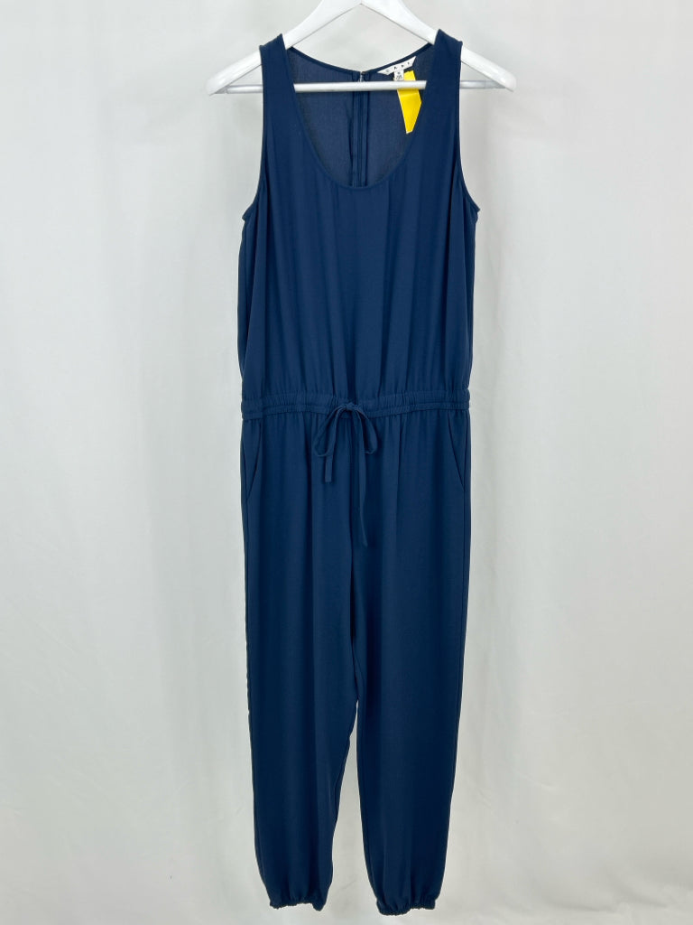CABI Women Size M Blue Jumpsuit