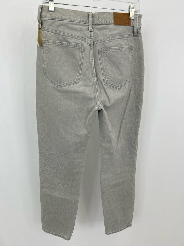 MADEWELL Women Size 27/4 GREY DENIM jeans