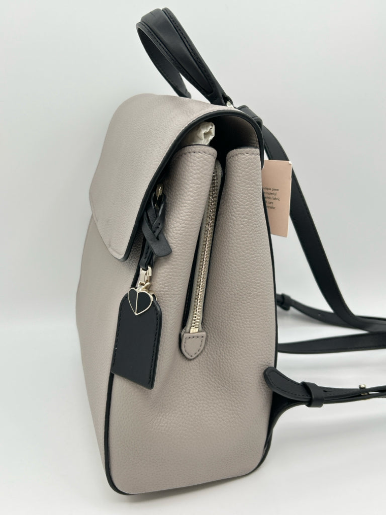 KATE SPADE Grey & Black Backpack