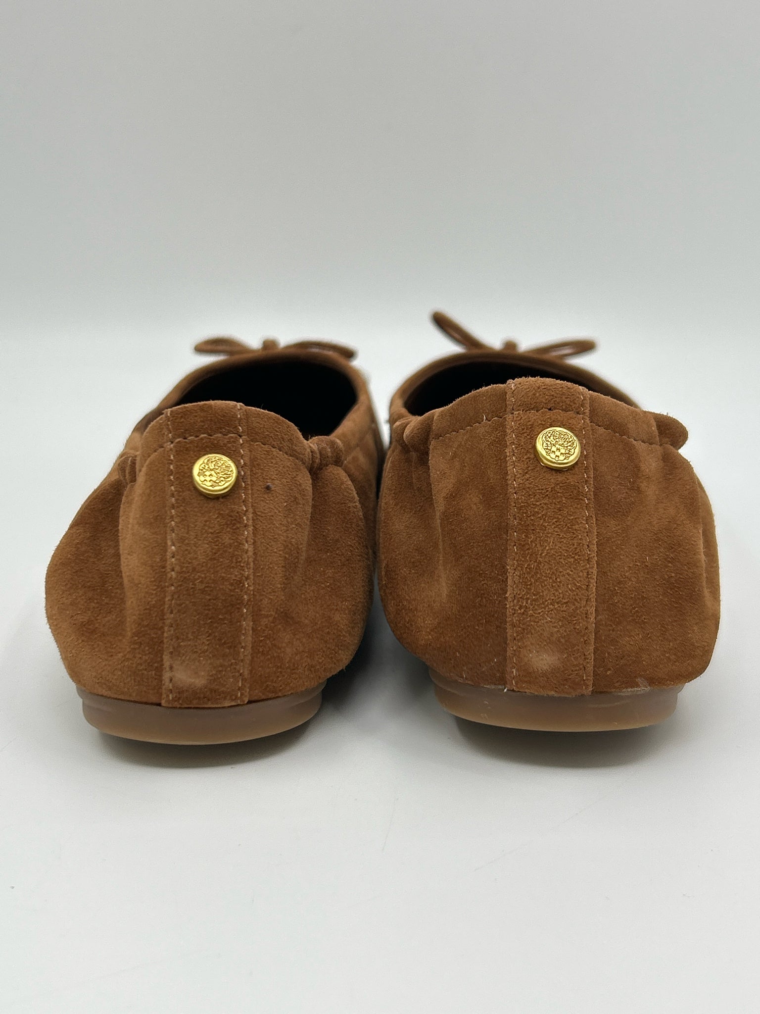 VINCE CAMUTO Size 9.5M Brown Women Flats