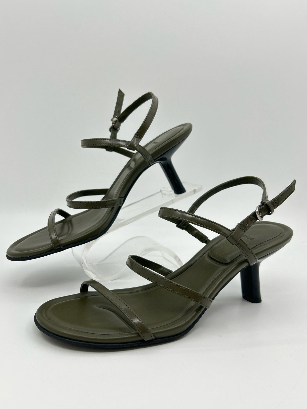 VINCE Size 6.5 OLIVE Women Sandal