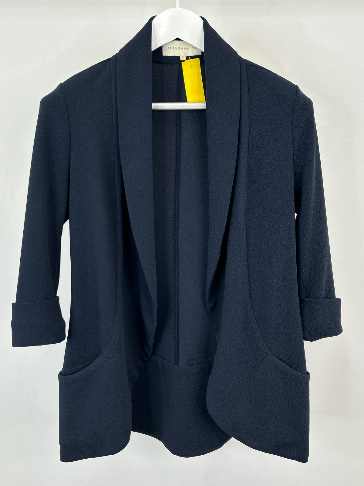French Mauve Size S Navy Women Jacket