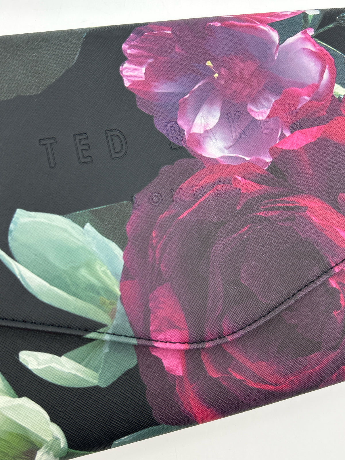 TED BAKER Black Floral Women Clutch