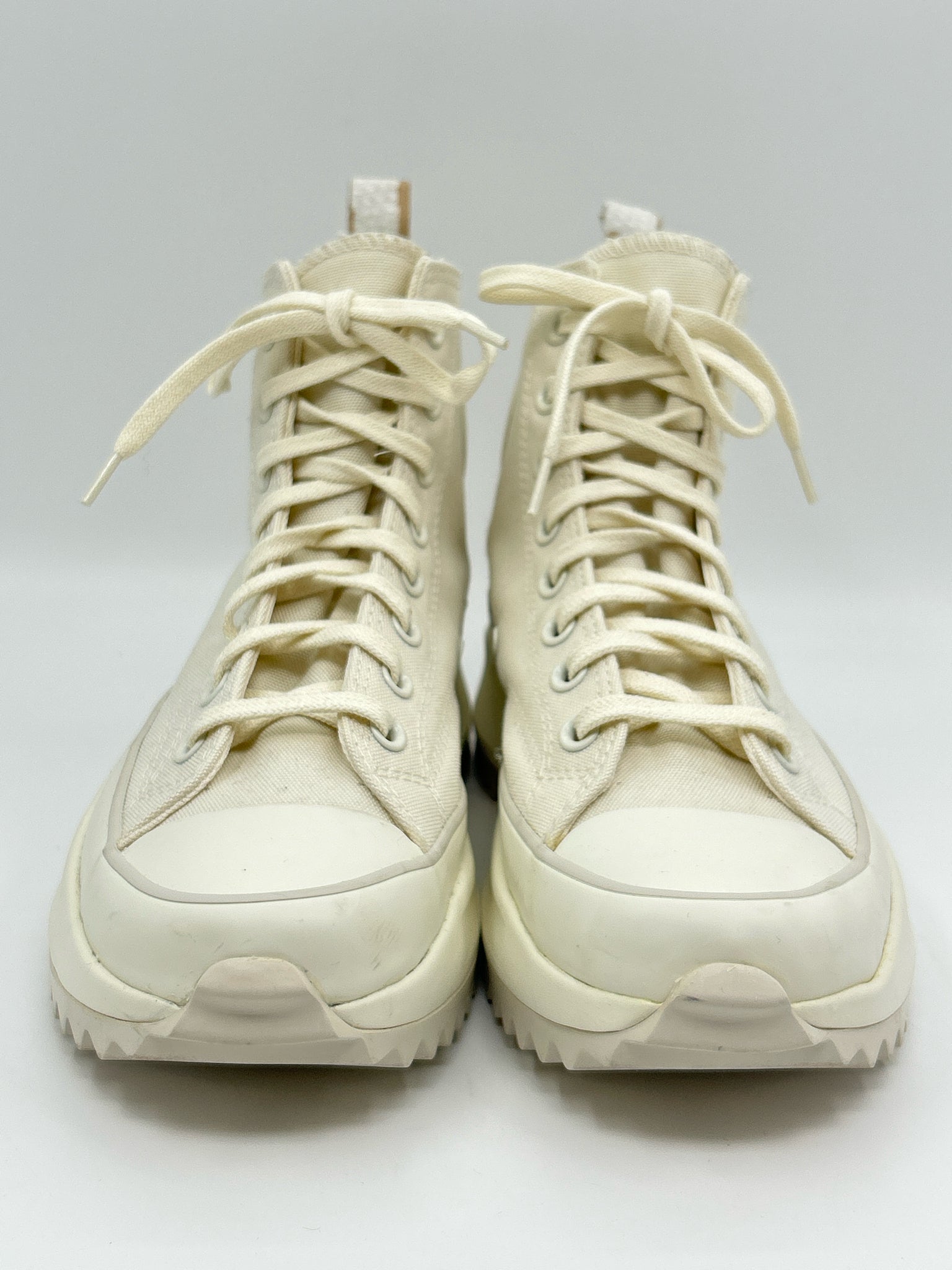 CONVERSE Size 8.5 Ivory Women Sneakers