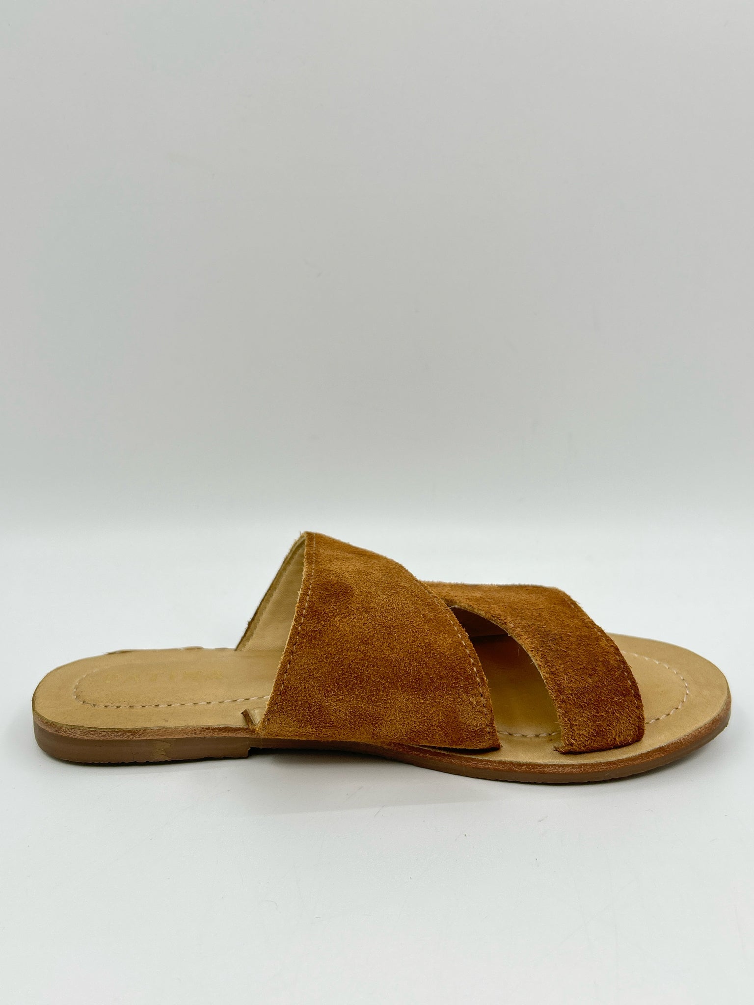 PATINA Size 6 Brown Women Sandal