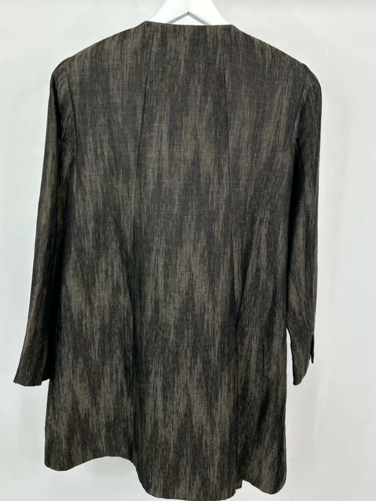 EILEEN FISHER Women Size S Taupe and black Jacket