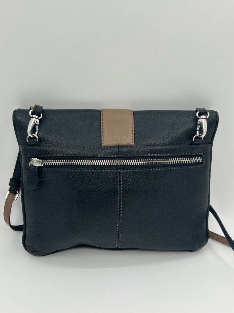 BRIGHTON BLACK AND TAUPE Purse