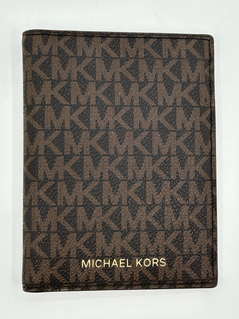MICHAEL KORS Brown Print Wallet