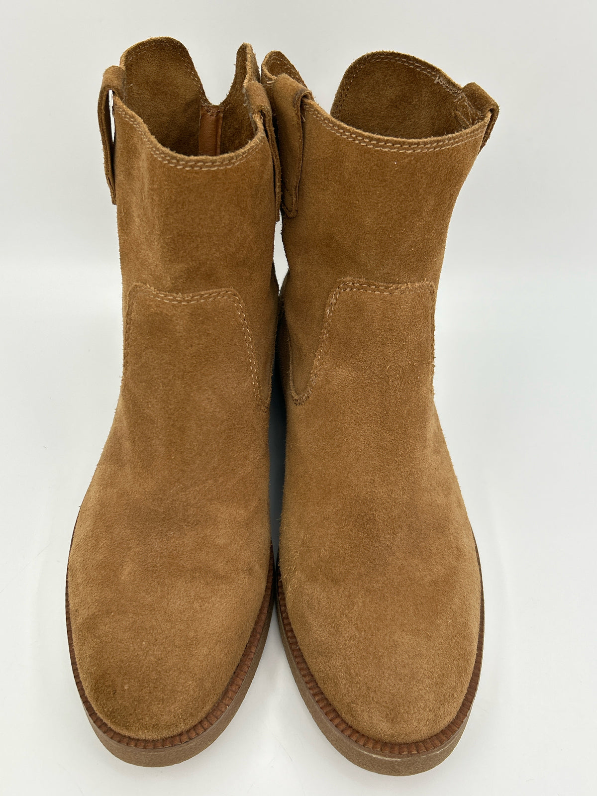 LUCKY BRAND Size 9M CHESTNUT Women Booties